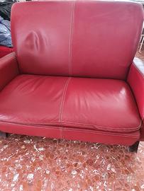 Divano in pelle Max Relax