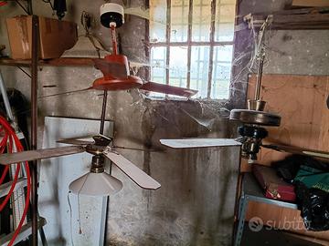 ventilatore con luce
