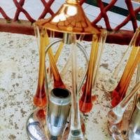 lampada da tavolo.  vetri di murano 