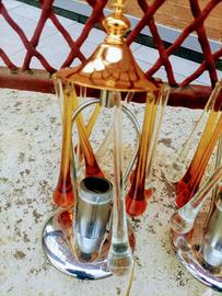 lampada da tavolo.  vetri di murano 