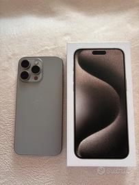 iPhone 15 Pro Max 256Gb Titanio Naturale