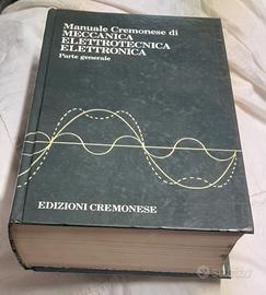 Manuali Cremonese meccanica elettrotecnica 