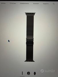 Cinturino Apple maglia milanese