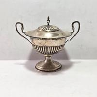 Antica Zuccheriera in Stile Impero - Argento 800