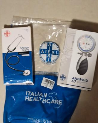 Kit Medico – Sfigmomanometro + Stetoscopio + Borsa