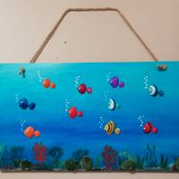 Dipinto "Pesci"