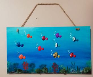 Dipinto "Pesci"