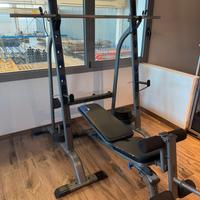 Rack Bilanciere + Pesi inclusi Palestra completa