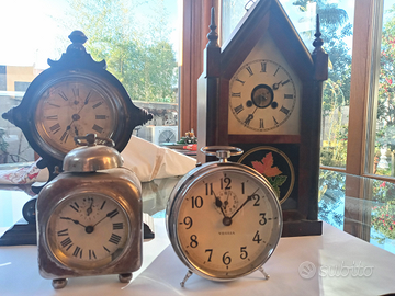 Sveglie e orologi da tavolo anni 900