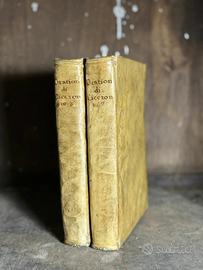 Libri “Le Orazioni di Marco Tullio Cicerone”, 1727