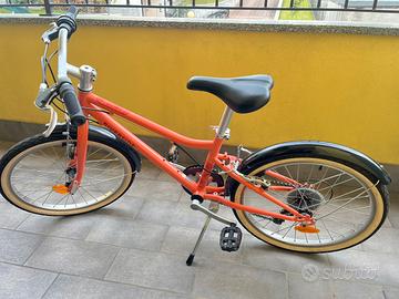 Bicicletta da bambina 6-9 anni e caschetto