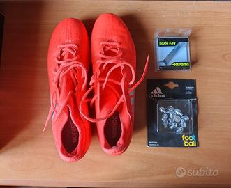 Scarpe da calcio Adidas tacchetti alluminio 45 1/3