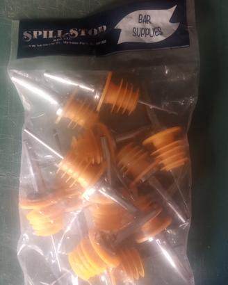 Metal Pour Spill Stop 12 pezzi - Bartender