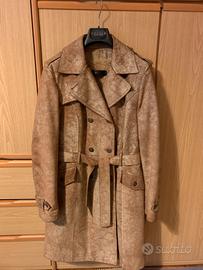 Montone vintage vera pelle