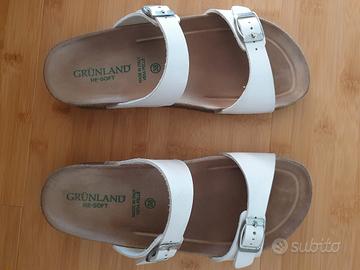 Sandali Grünland Bianchi 38. Come Birkenstock