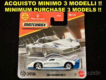 Matchbox Maserati MC12
