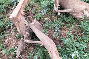 Aratro più paletta idraulica