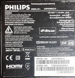 ricambi tv philips 32", Philips 32PFS6805/12,