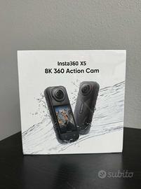Action Cam  Insta360 x5 Nuova Sigillata
