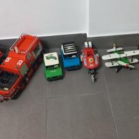pompieri e automezzi playmobil 