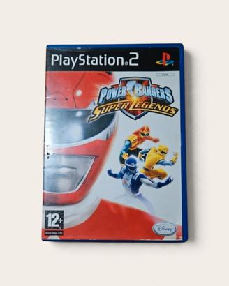 Power Rangers Super Legends – PS2 – completo di ma