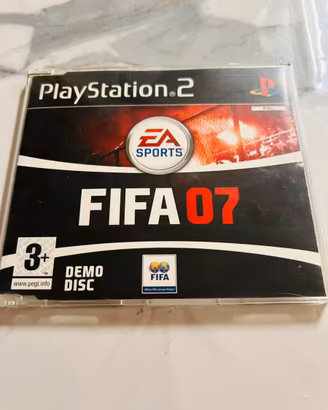 Vintage disco FIFA 07 per Play Station 2