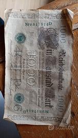 banconota tedesca storica 1910