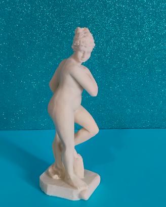 Statuetta  Venere Pudica/in Resina Piena 15 cm