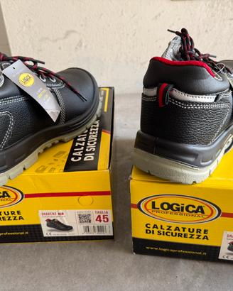 2 Paia Scarpe Antinfortunistiche Draken2 - n. 45