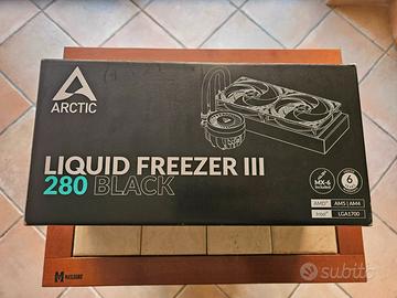 ❄️ ARCTIC Liquid Freezer III 280 Black - Come Nuov
