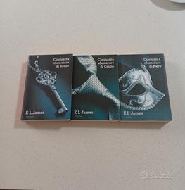 Lotto 3 libri "cinquanta sfumature"