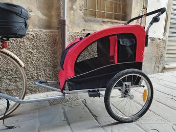 Rimorchio per cani  