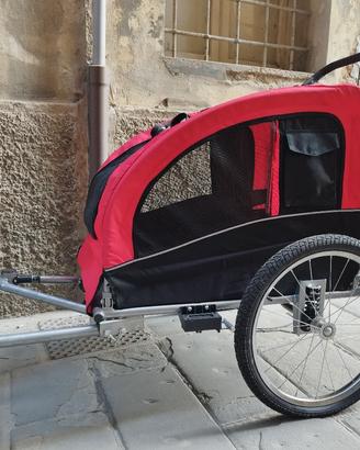 Rimorchio per cani  