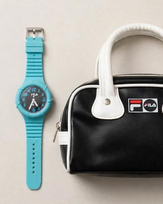 Lotto FILA  borsa e orologio nuovo vintage
