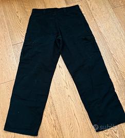 Pantaloni cargo Wrangler neri uomo 34x32