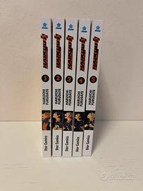 Haikyu L’asso del volley volumi da 1 a 5