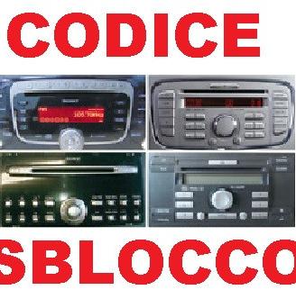 ORIGINALE scheda codice sblocco PIN Autoradio