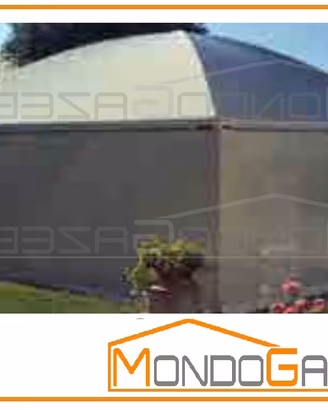 Gazebo SUN PLUVIO 5x6 bianco NUOVO grondaia