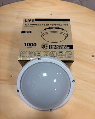 Plafoniera a led rotonda