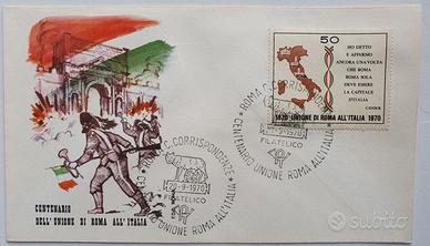 Filatelia Italia - Centenario di Roma Capitale