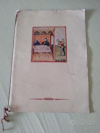 menu Alitalia volo Italia Giappone 