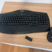 Tastiera Logitech MX3209 con mouse laser