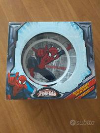 SET DA TAVOLA PORCELLANA SPIDERMANN NUOVO