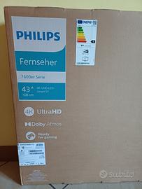 Televisore PHILIPS 43 pollici smart tv