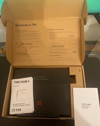 Modem TIM HUB+ WiFi 6 + ONT completo