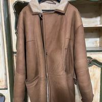 cappotto shearling in montone