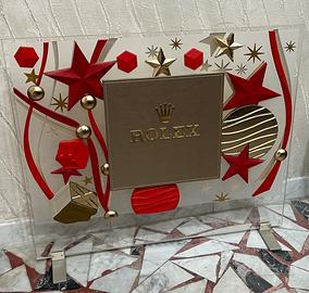 rolex espositore da vetrina o da banco molto raro