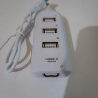 Connettore Cavo Adattatore Splitter Hub USB 2.0 A