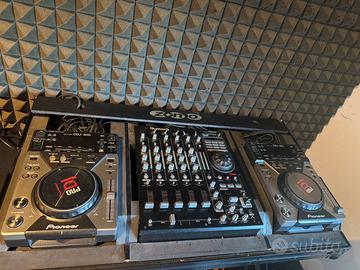 Console CDJ400+Numark5000FX+Flycase