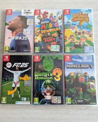 videogiochi x Nintendo switch 